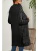 Women's Cable Knit Cardigan - Autumn/Winter Button Sweater