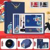 High-End Dragon Boat Festival Thermos Gift Set - Luxurious Business Souvenir for Anniversaries and Events