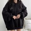 New Arrivals Open Run Hip Cover Big Size Hoodie Dress