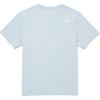 The North Face Basic Cotton Comfortable Versatile Round Neck Short Sleeve T-Shirt Unisex Tops Light-Blue NT7UQ50G