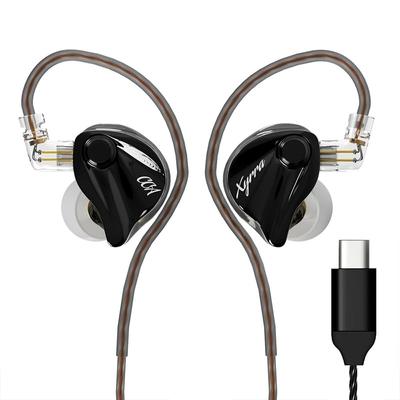 CCA Xyrra Dual Driver In-Ear Monitor Headphones, 1DD+1BD High-Fidelity IEM Earphones, High-Fidelity Clear Sound & Deep Bass, Wired Gaming Earphones Fo