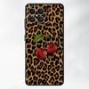 Funda Phone Cover Case for Huawei P20 Lite 2018 P30 P20 Pro P20 P40 Lite P Smart 2019 Leopard Cherry