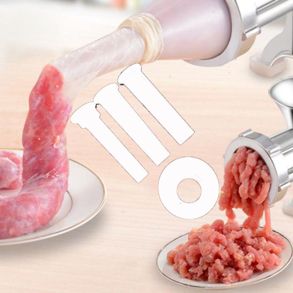 Filling Parts Plastic Spare Handmade Nozzle Set Meat Funnel Sausage Grinder Tube for Sausage Maker