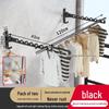 Foldable Wall-Mounted Balcony Clothes Rack and Drying Rod