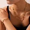 Horseshoe Buckle Necklace for Women, Versatile High-end Handmade Chain, Non-fading Bracelet, Titanium Steel Jewelry