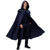 Mittelalterlicher Fantasy-Umhang mit Kapuze für Cosplay und Mottopartys