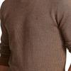 Polo Ralph Lauren Small Pony Logo Embroidered Crew Neck Knit Sweater Men Sweater Dark-Camel MNPOSWE16820803-201