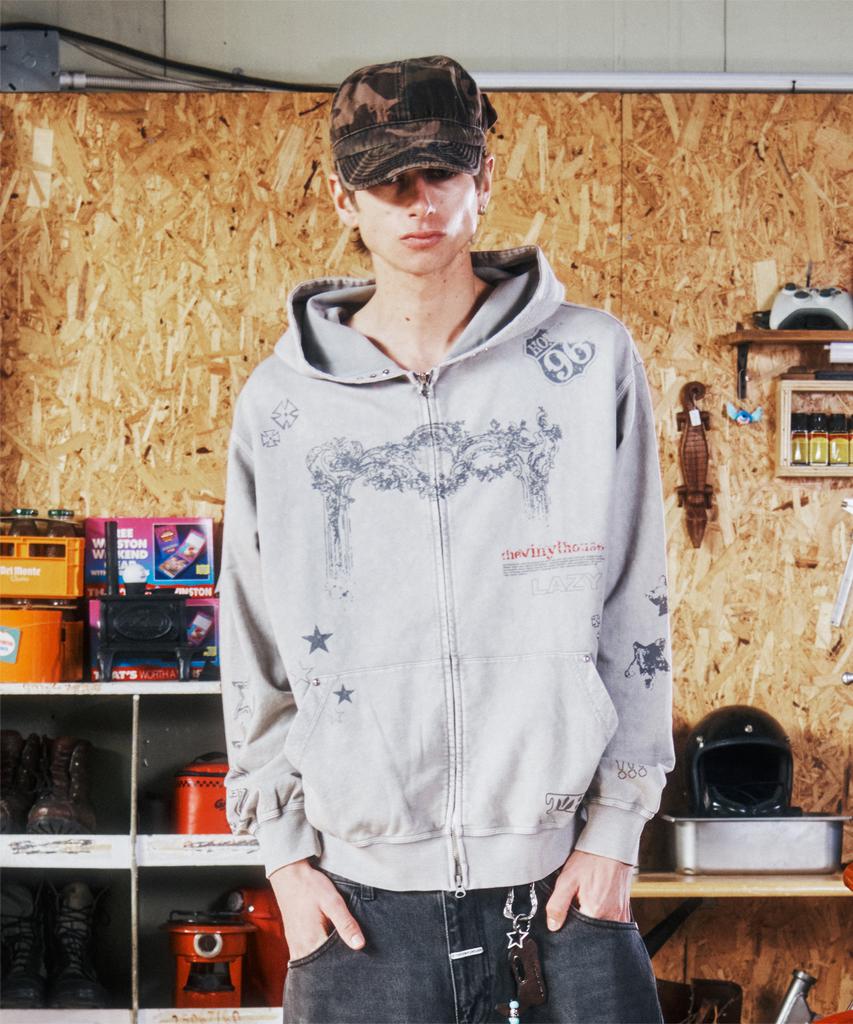 THEVINYLHOUSE Raw Country Ball Cap Camo
