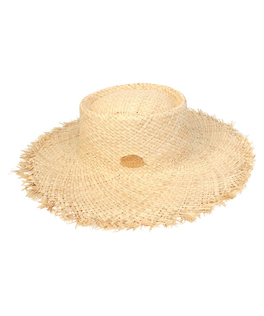 Yunibeosyeolkemiseuteuli Soft Natural Raffia Home Panama Hat Panama Hat
