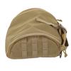 Camping Helmet Bag Canvas Scratch Prevention Adjustable Helmet Storage Bag For Hard Hats Helmet Khaki