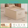 Clothes Storage Box With Divided Compartments For Wardrobe Organization And Home Use