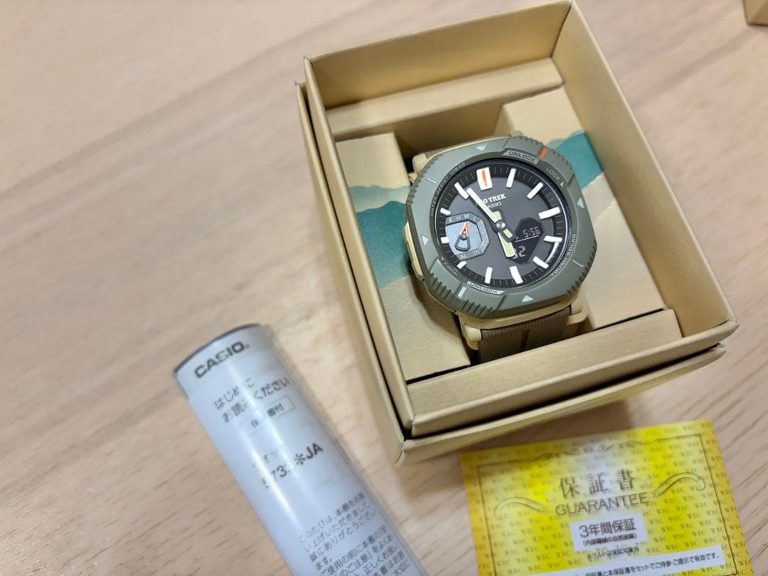 Мужские часы CASIO PRO TREK с питанием от солнечной энергии PRJ-B001-5JF
