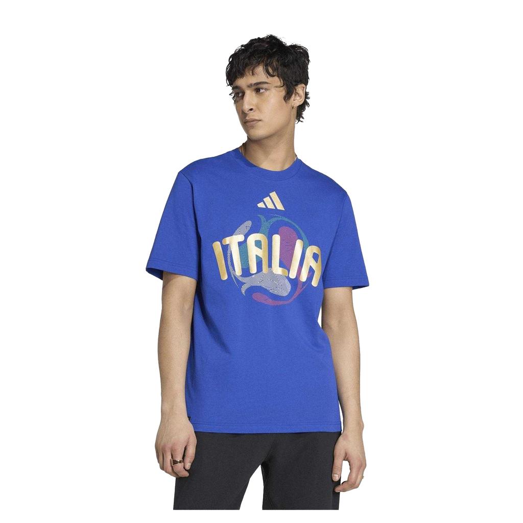 Adidas Mens Italia FIFA World Cup 26 T-Shirt
