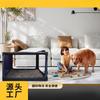 Household pet dog cage Outdoor large-capacity portable folding pet box Portable car pet cage