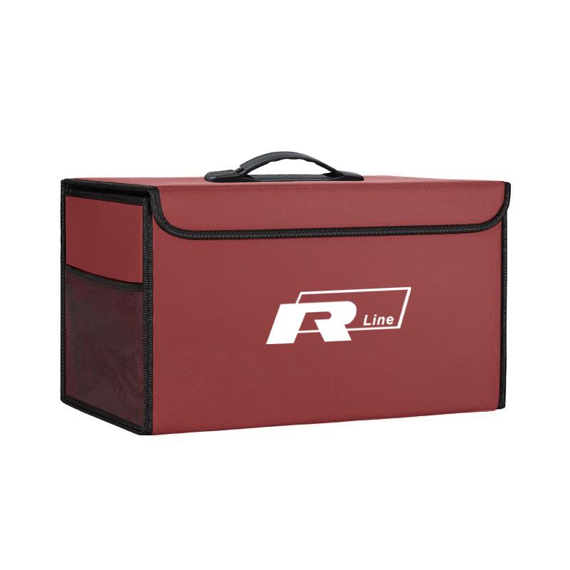 2026 Horké Pro Volkswagen VW Přenosný Úložný Box do kufru auta Skládací Organizér Příslušenství Pro VW GTI Polo Golf Passat Tiguan Arte