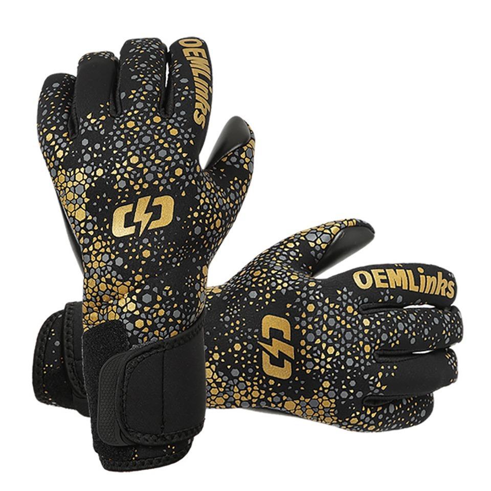 Loogdeel Professional Football Sports Goalkeeper Gloves Adult Children Goalkeeper Gloves Finger Protection Anti-slip Training
