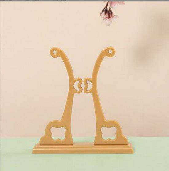 Folding Round Fan Holder - Classical Chinese Wedding & Palace Display Stand