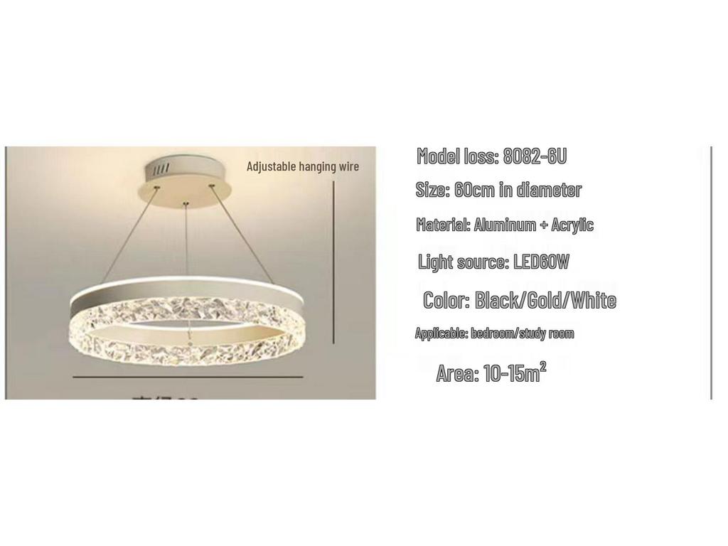 Nordic Minimalist Luxury Chandelier for Dining/Table/Bar Counter