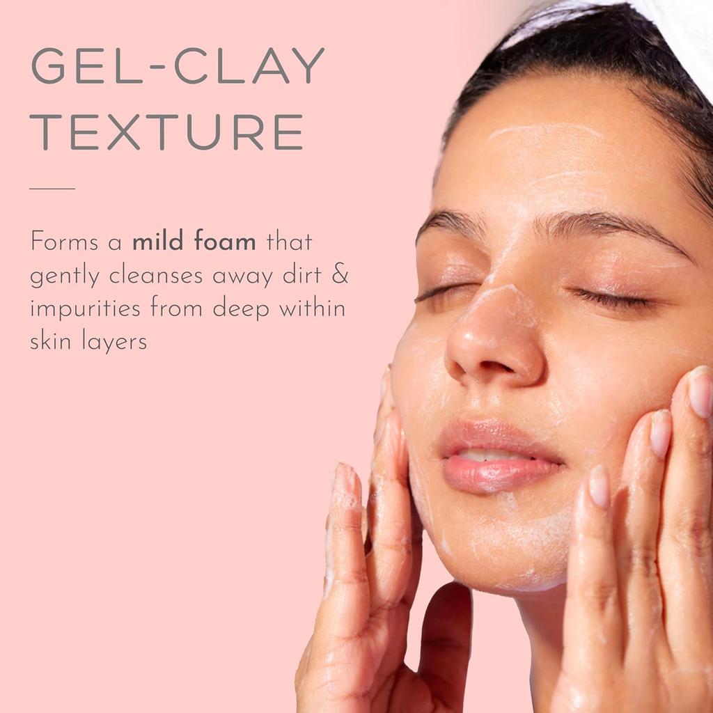 Orimii Gentle Facial Cleanser For Oily Skin 100ml | Deep Cleansing Face Wash With Pink Kaolin Clay