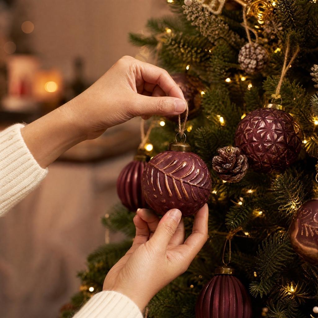 16 Kerstballen Ornamenten Set Gegalvaniseerd Plastic Glanzende Hangende Decoraties voor Kerstboom