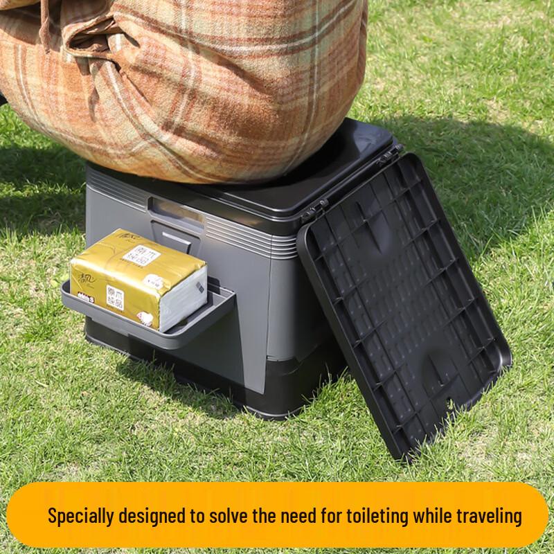 ZISIZ Foldable Car Emergency Toilet