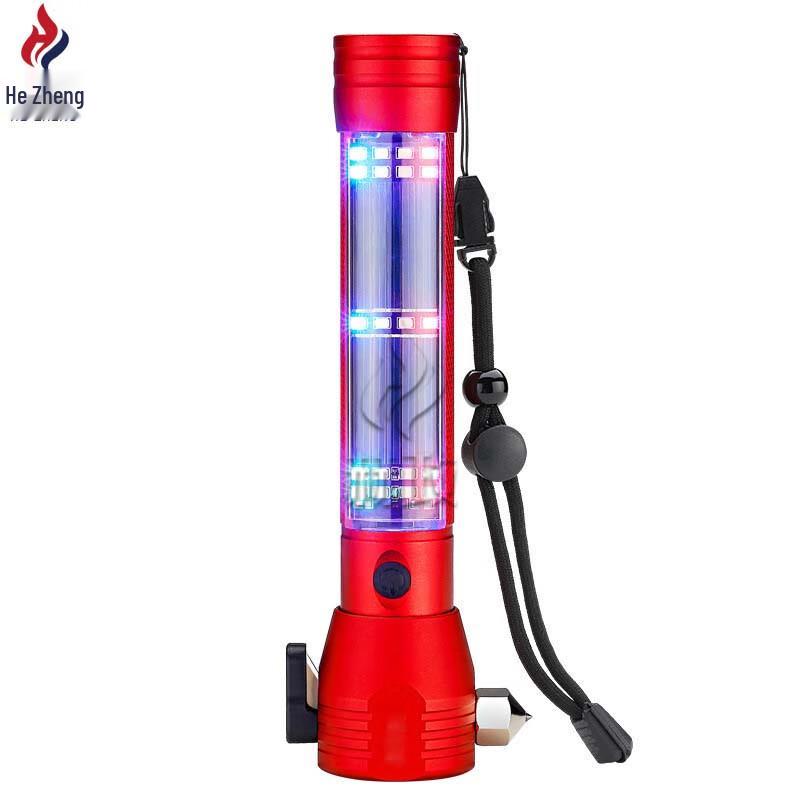 Car Emergency Safety Hammer & Flashlight