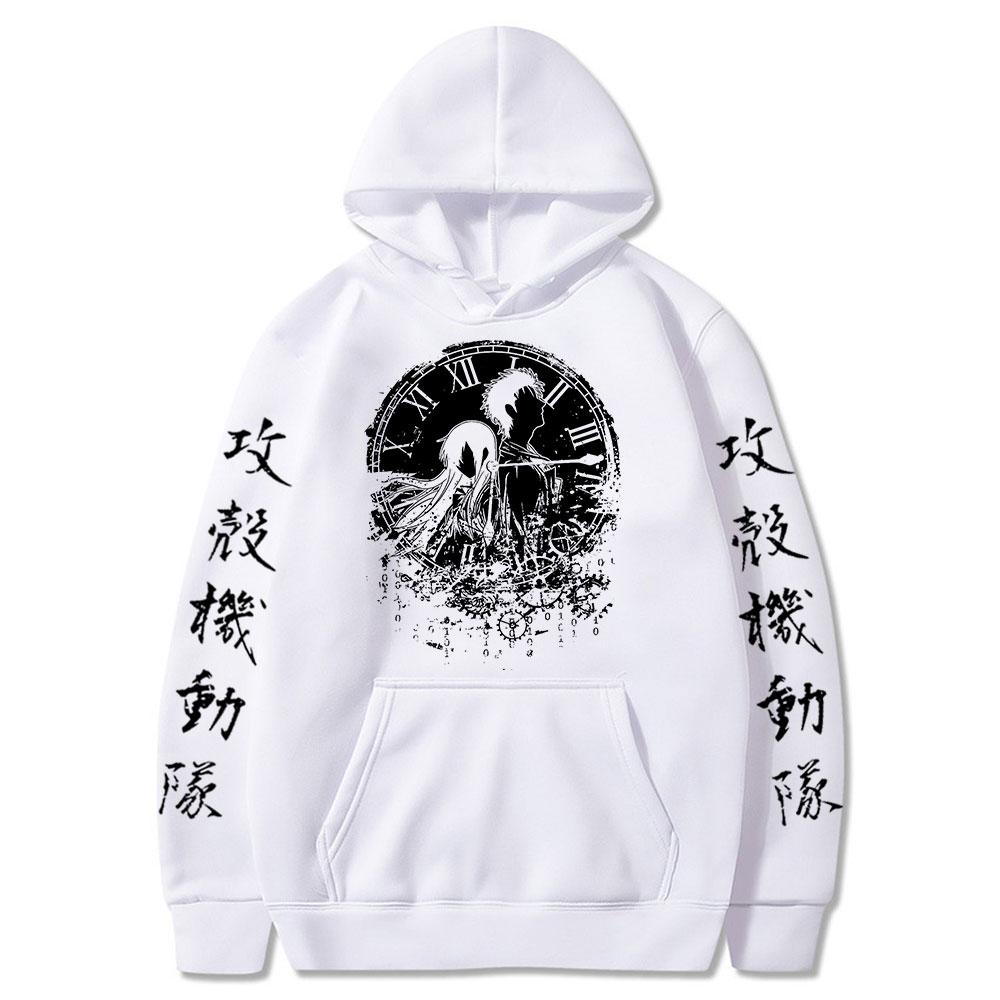 Steins Gate Anime Hoodie Men Women Fashion Long Sleeve Sweatshirts Manga Okabe Rintarou Makise Kurisu Oversized Clothes