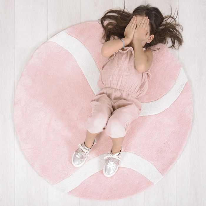 Lilipinso Rug 100% Cotton Diameter 100 Cm - Lilipinso Rug 100% Cotton Diameter 100 Cm