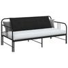 Back Cushion Black 160 x 19 x 50 cm Fabric