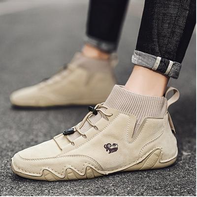 Outdoor Casual Sokmond Comfortabele Katoenen Schoenen Grote Herenschoenen Hoge Top Heren Casual Schoenen Martin