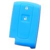 IKT Silicone Cover for Daihatsu Car Smart Key 2 Buttons Light Blue / Tanto