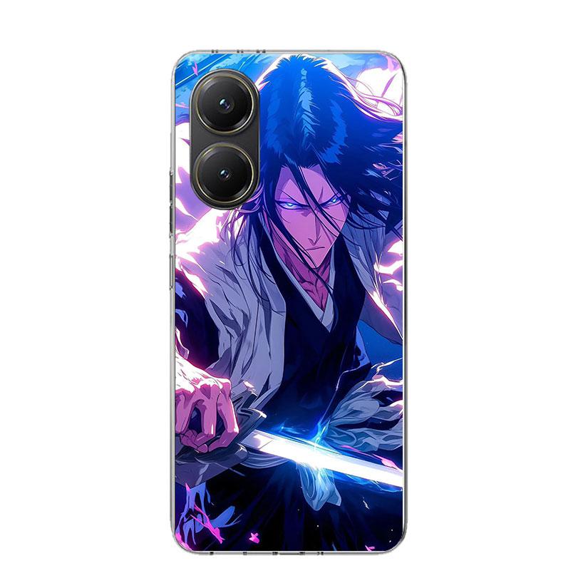 Bleach Kuchiki Byakuya Phone Case For Xiaomi Poco F7 Ultra X7 X6 Pro X5 Redmi 15 15C 13 13C 12 12C 10 10A 10C 9 9A 9C 9T Shell P