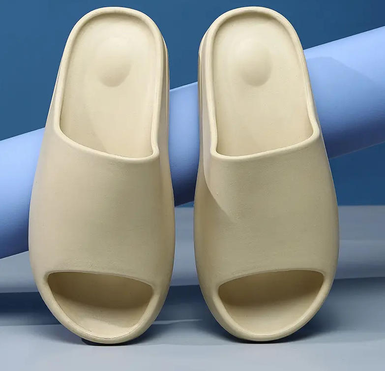 Letní pantofle Pánské s měkkou podrážkou Domácí vnitřní platformové sandály Houba Módní plážová obuv Pár Protiskluzové koupelnové pantofle