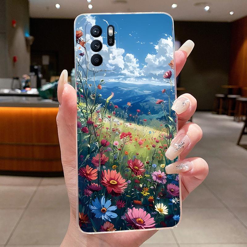 For Oppo Reno6 Z Case CPH2237 Luxury Dragon Cute Cool Boys Girls Transparent TPU Cover For Oppo Reno 6Z 6 Z Reno6Z 5G Phone Case