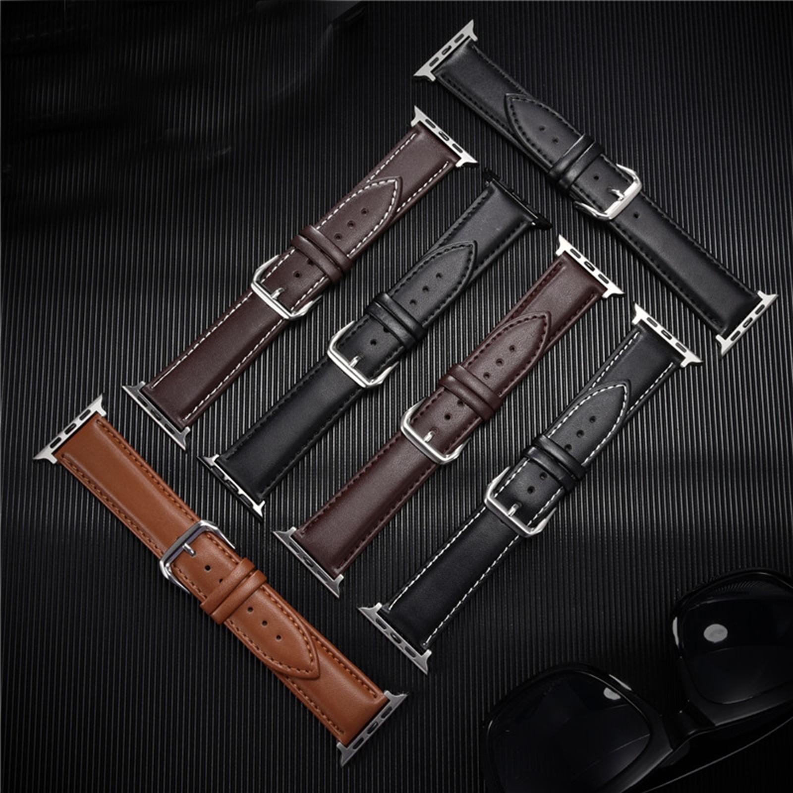 

Кожаный ремешок для часов с пряжкой Деловой кожаный ремешок для часов