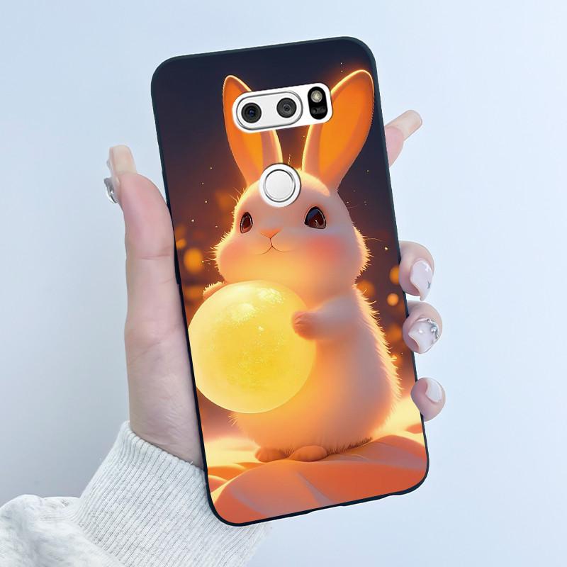Casing For LG V30 V30+ V30S V30S+ V35 V35+ ThinQ Slim Soft Black Silicon Case Aesthetic Luxury Cute Cool Boys Girls Back Cover