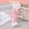 Adorable Bunny Plush Keychain With Cute Doll For Backpack Accessory Or Key Holder