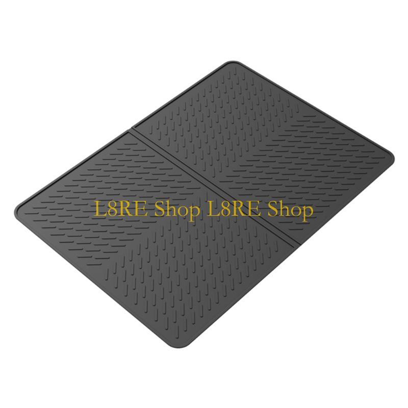 L8RE Anti Slip Electric Stove Protectors Mat with Airflows Design for Kitchen