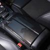 ABS Carbon Car Central Armrest Storage Box Panel Cover Trim For Mercedes Benz A B Class CLA GLA GLB W177 W247 C118 H247 2019-24
