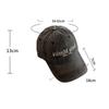 Fashion Letter Embroidered Baseball Cap INS Style Sports Outdoor Peaked Hat Sun Protection Hip Hop Hat Couples Sun Hat