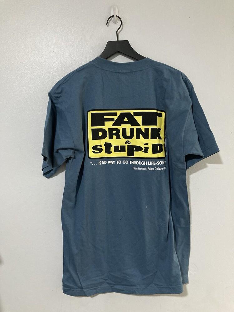Vintage Animal House Shirt Men’s Large Movie Promo Fat Drunk Stupid 90s Unisex T-Shirt XXXXL