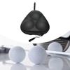 Lightweight Golf Ball Pouch Organizer Pu Leather Waist Golf Bag Holder For Golf Supplies Accessory Bag