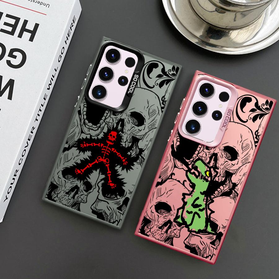 Dinosaurierskelett Hülle für Samsung Galaxy S25 S24 FE S23 S22 Ultra S21 S20 Note 20 Ultra S22 Plus S20 FE Schutzhülle