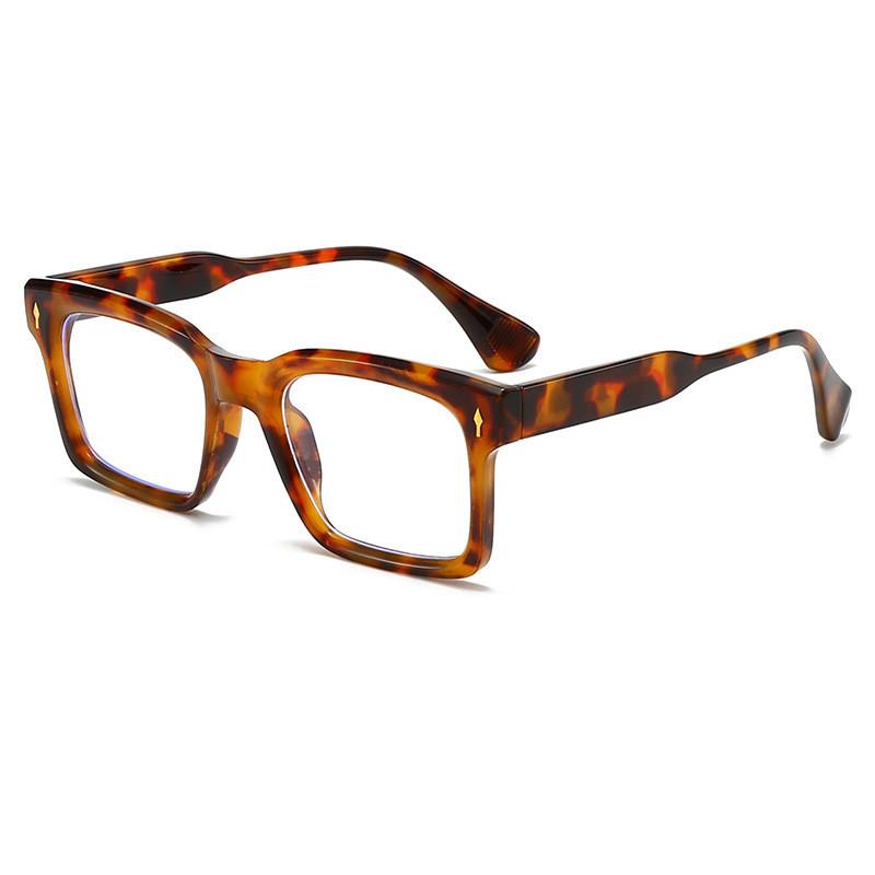 Retro Square Sun Glasses With Uv400 Protection For Outdoor Activities And Fashion Enthusiasts