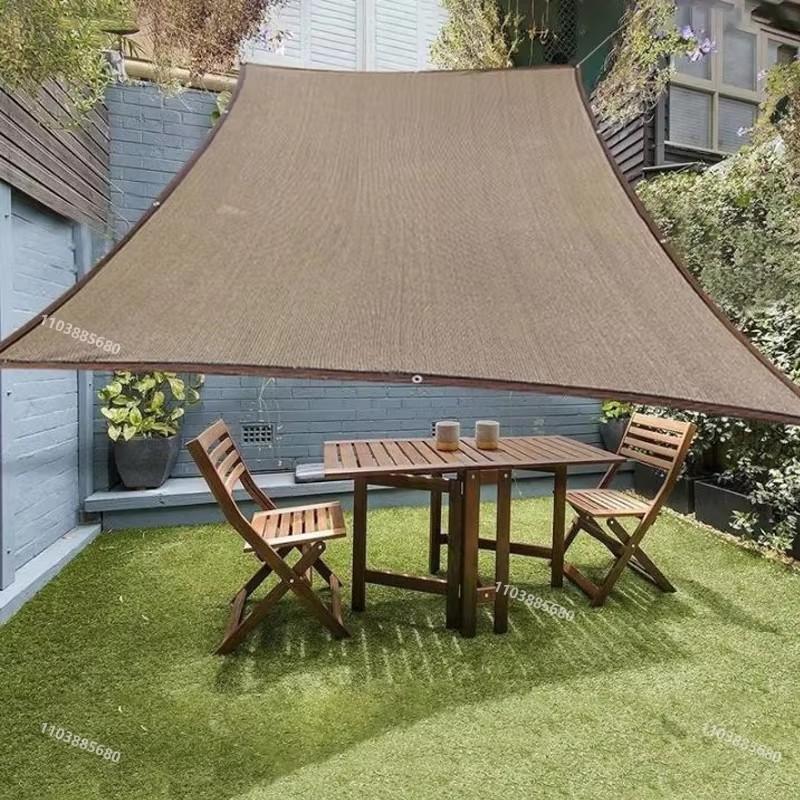 Plasă de protecție UV HDPE pentru umbră, Umbră pentru balcon și mașină, Casă și grădină, 85-90%