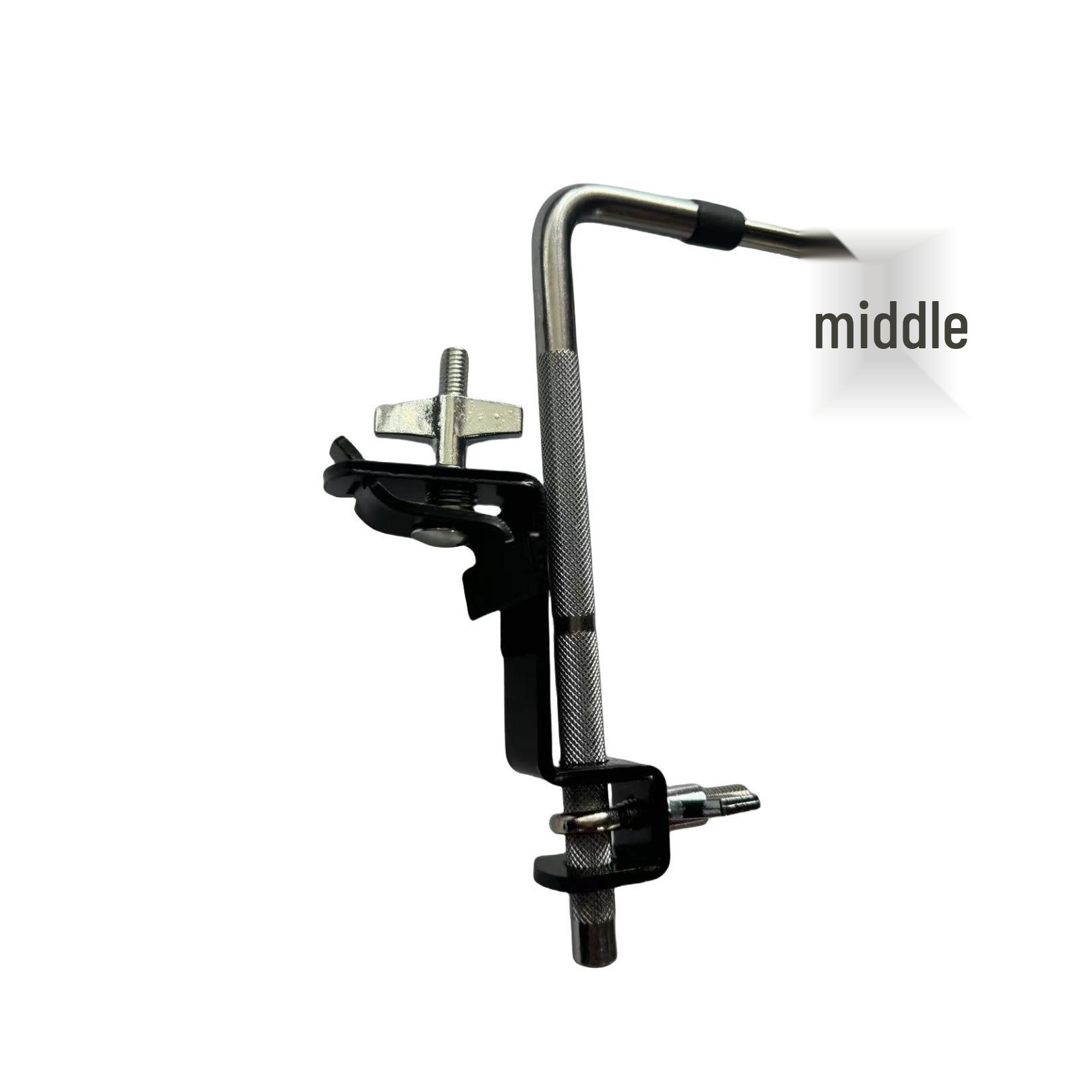 Cowbell Clip & Cymbal Stacker | Double Pedal Hi-Hat/Cymbal Stand Connector for Splash Cymbals