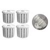 4PCS Planted Tank Fish Tank Hydroponic Planting Basket  for Tanks Aquascape Decorations