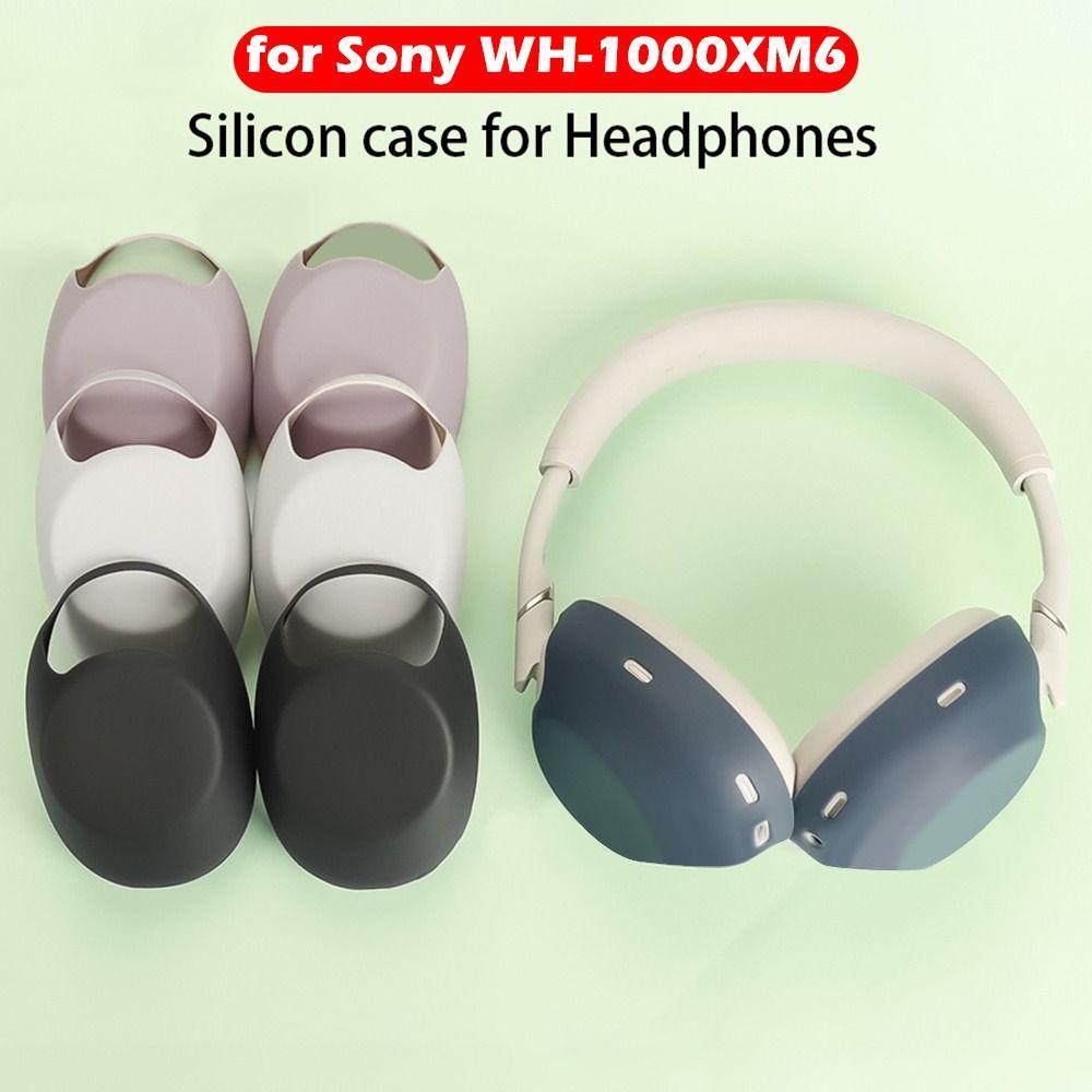 Anti-scratch Wireless Headphones Cover Soft Headset Pad for Sony WH-1000XM6 Bluetooth Headset