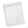 Tier Voile Valance Window Curtains Home Decor