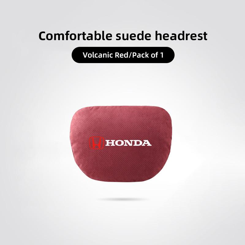 

Car Headrest Neck Pillow & Lumbar Support Cushion Auto Interior For Honda CR-V Accord Civic HR-V Pilot Odyssey Fit Jazz Vezel